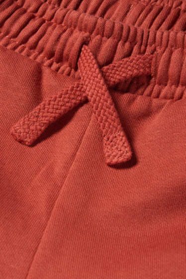 Copii - Băieți - Pantaloni de trening - portocaliu închis