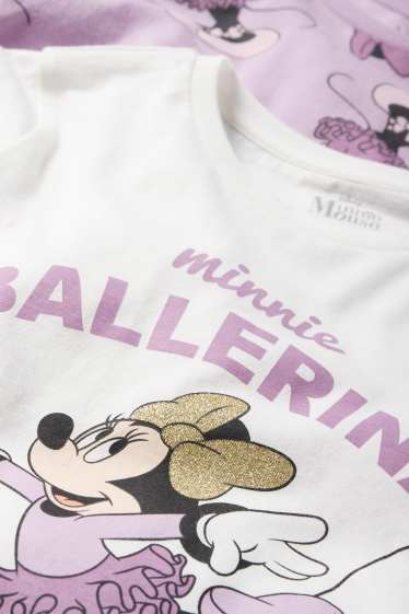 Copii - Fete - Multipack 2 buc. - Minnie Mouse - pijama - 4 piese - violet