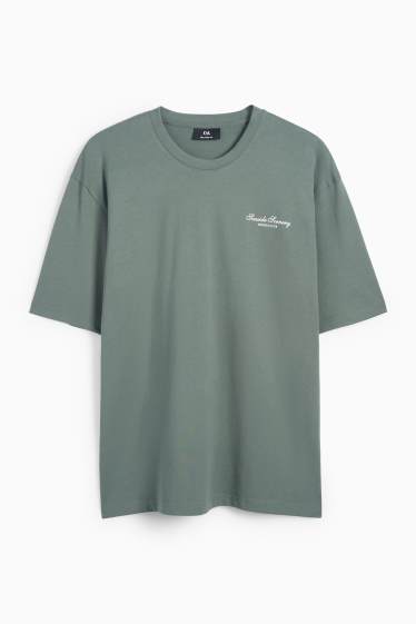 Herren - T-Shirt - Relaxed Fit - grün