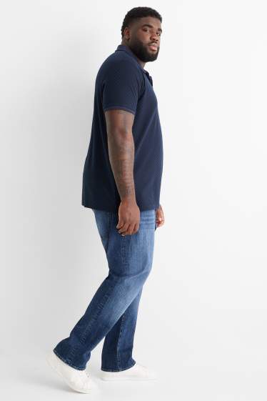 Bărbați - Straight jeans - LYCRA® - denim-albastru închis