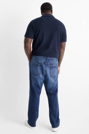 Bărbați - Straight jeans - LYCRA® - denim-albastru închis