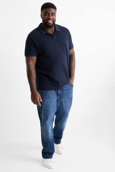 Bărbați - Straight jeans - LYCRA® - denim-albastru închis