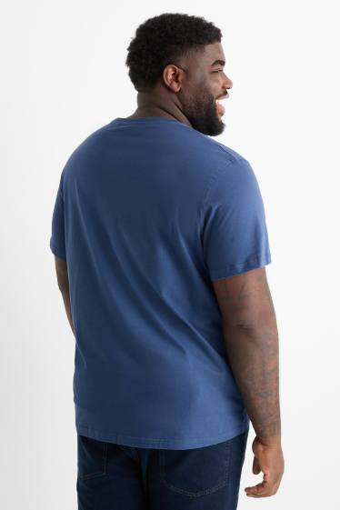 Bărbați - Tricou - regular fit - albastru închis