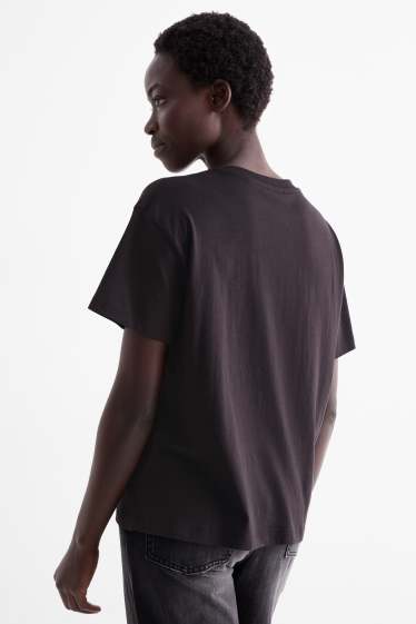 Femei - Tricou - supradimensionat - Edgar Degas - negru
