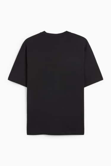 Bărbați - Tricou - relaxed fit - negru