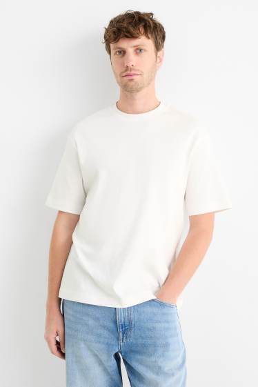 Bărbați - Tricou - relaxed fit - alb