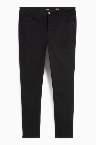 Femei - Jegging jeans - talie înaltă - negru