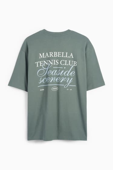 Herren - T-Shirt - Relaxed Fit - grün
