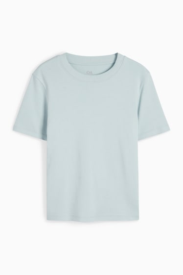 Damen - T-Shirt - Slim Fit - mintgrün