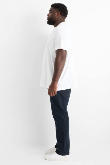 Bărbați - Straight jeans - LYCRA® - denim-albastru închis