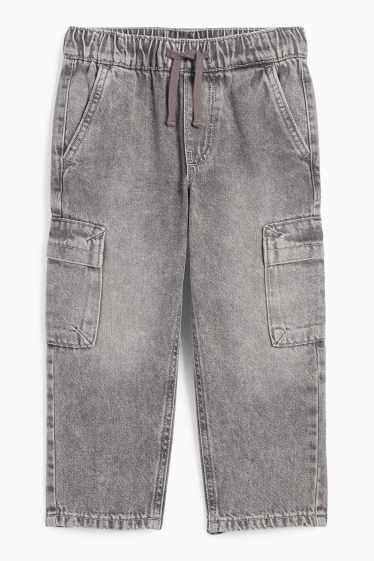 Children Boys - Cargo jeans - gray