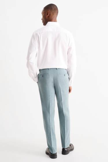 Bărbați - Pantaloni modulari - regular fit - Flex - turcoaz