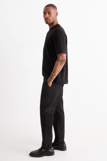 Bărbați - Chino - tapered fit - negru