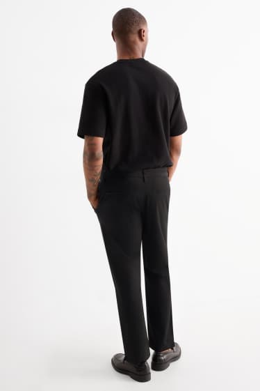Bărbați - Chino - tapered fit - negru