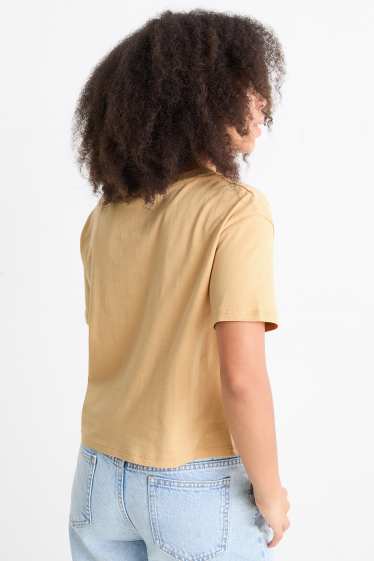 Copii - Fete - Harry Potter - tricou cu mânecă scurtă - bej