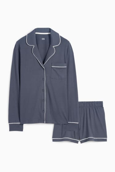 Femei - Pijama - albastru închis