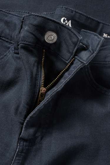Femei - Jegging jeans - talie înaltă - denim-albastru închis