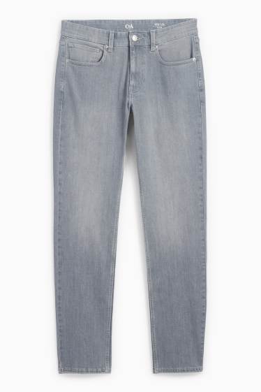 Bărbați - Slim jeans - LYCRA® - denim-gri deschis