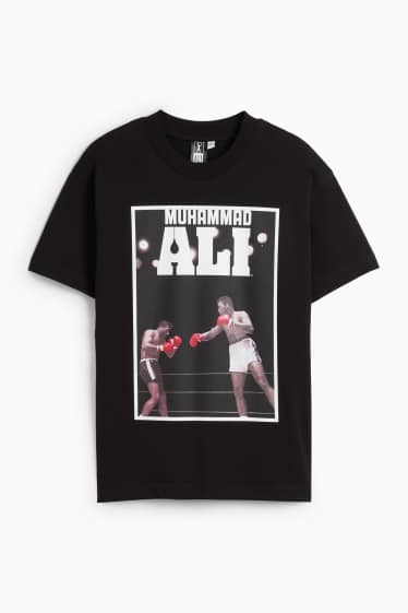 Copii - Băieți - Muhammad Ali - tricou cu mânecă scurtă - negru