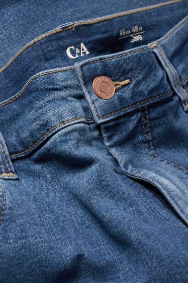 Femei - Jegging jeans - talie înaltă - denim-albastru