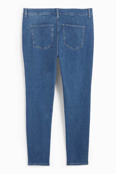 Femei - Jegging jeans - talie înaltă - denim-albastru