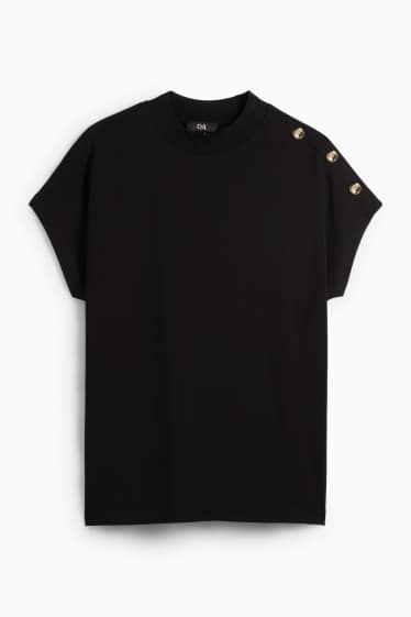Femei - Tricou - regular fit - negru