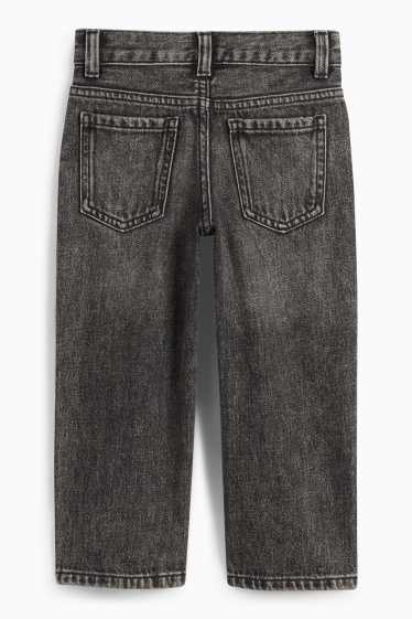 Copii - Băieți - Loose fit jeans - denim-gri