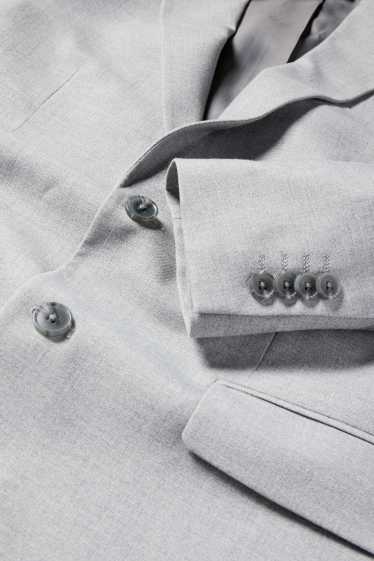 Bărbați - Sacou modular - regular fit - Flex - gri deschis