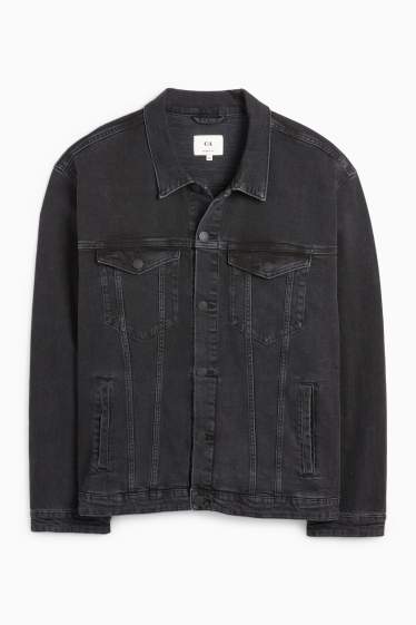 Bărbați - Jachetă din denim - denim-gri închis