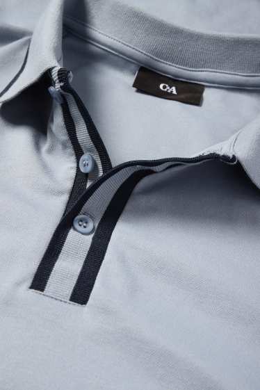 Bărbați - Tricou polo - gri