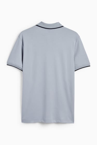 Bărbați - Tricou polo - gri