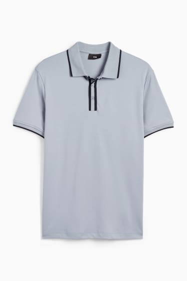 Bărbați - Tricou polo - gri