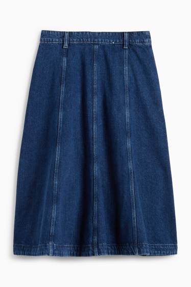 Femei - Fustă de blugi - denim-albastru
