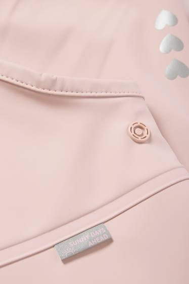 Copii - Fete - Pantaloni de ploaie - impermeabili - roz