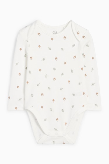 Unisex - Ursuleți - set salopetă - 2 piese - verde mentă