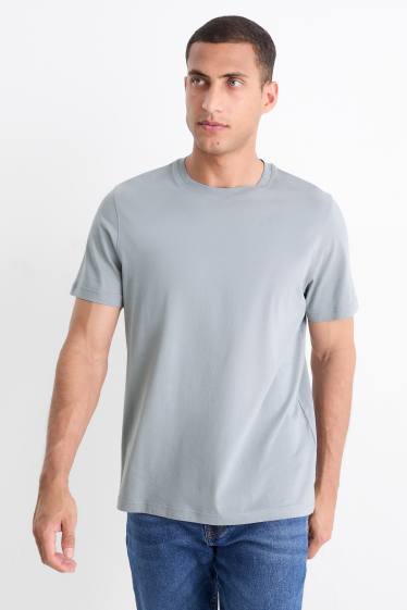 Herren - T-Shirt - Regular Fit - blau