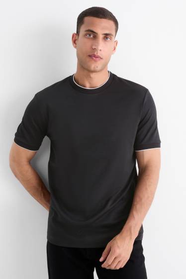 Bărbați - Tricou - regular fit - negru