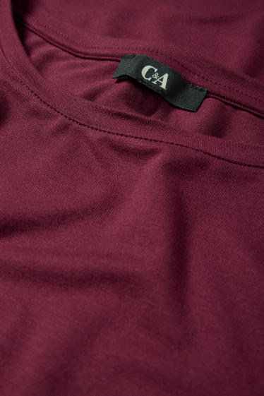 Femei - Tricou - regular fit - vișiniu