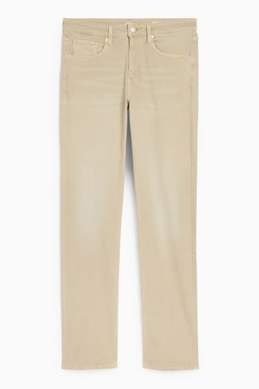 Bărbați - Straight jeans - verde deschis