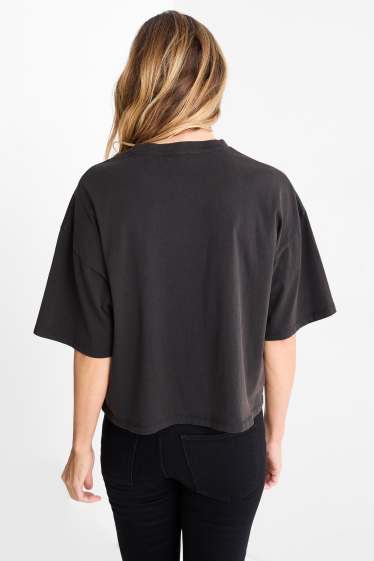 Femei - Tricou - relaxed fit - gri închis