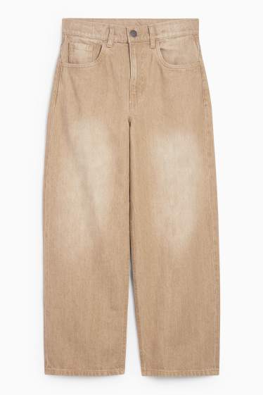 Copii - Băieți - Baggy jeans - maro deschis
