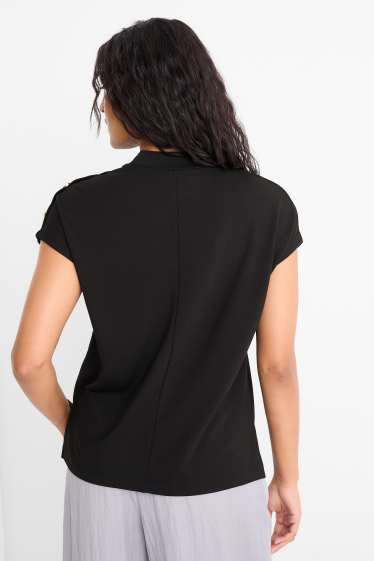 Femei - Tricou - regular fit - negru