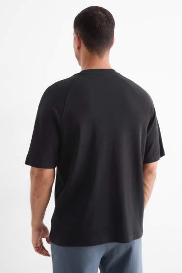 Bărbați - Tricou - relaxed fit - negru
