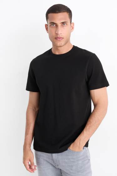 Bărbați - Tricou - regular fit - negru