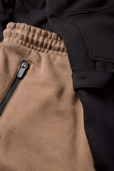 Copii - Băieți - Multipack 2 perechi - pantaloni de trening - maro