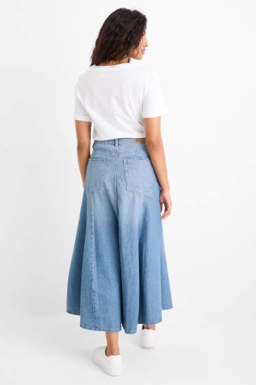 Femei - Fustă de blugi - denim-albastru