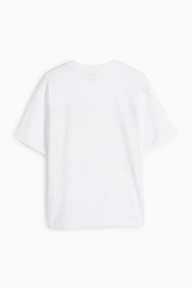 Copii - Băieți - One Piece - tricou cu mânecă scurtă - alb