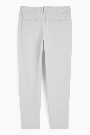 Bărbați - Chino - tapered fit - gri deschis