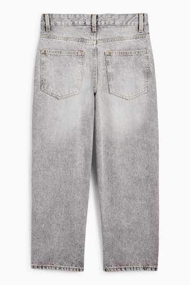 Copii - Băieți - Baggy jeans  - betelie extra-lată - denim-gri deschis