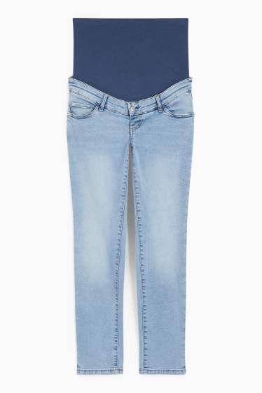 Femei - Jeans gravide - slim jeans - LYCRA® - denim-albastru deschis